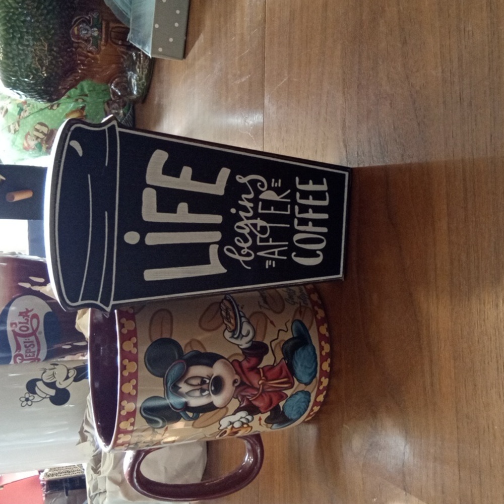 🛍Life begins After Coffee Wooden sign🛍